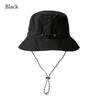 Storage Bag Bucket Hat Waterproof Sun Hat Summer Fishing Cap  Camping Hiking