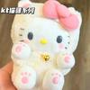 10 см Sanrio Hello Kitty Мультяшная Плюшевая Игрушка Плюшевая Кукла Набитая Подвеска для Школьной Сумки Подарок Маленькое Украшение Плюшевая Девочка Подарок Spotify Premium