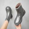 Snow Boots Women Winter Thick-Soled Waterproof Plus Velvet Thick Warm Cotton Shoes Platform Non Slip Booties Woman Ankle Boots