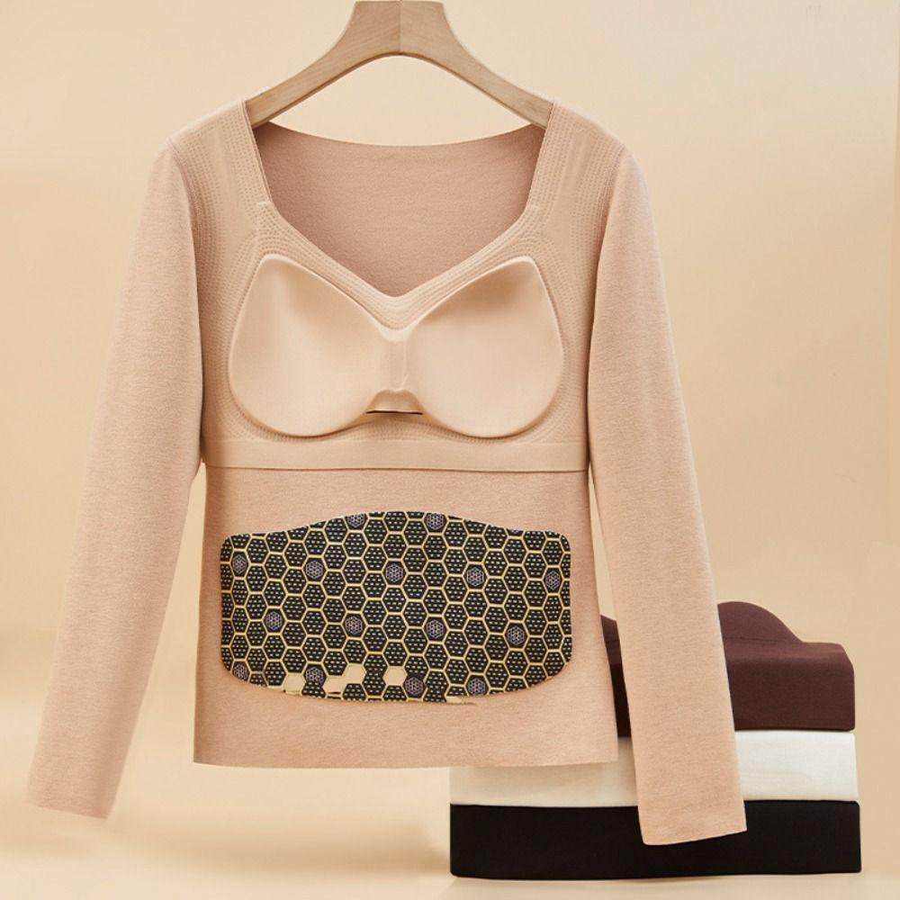 Бесшовные длинные рукава теплый топ кашемир шерсть бесшовные майки осень зима