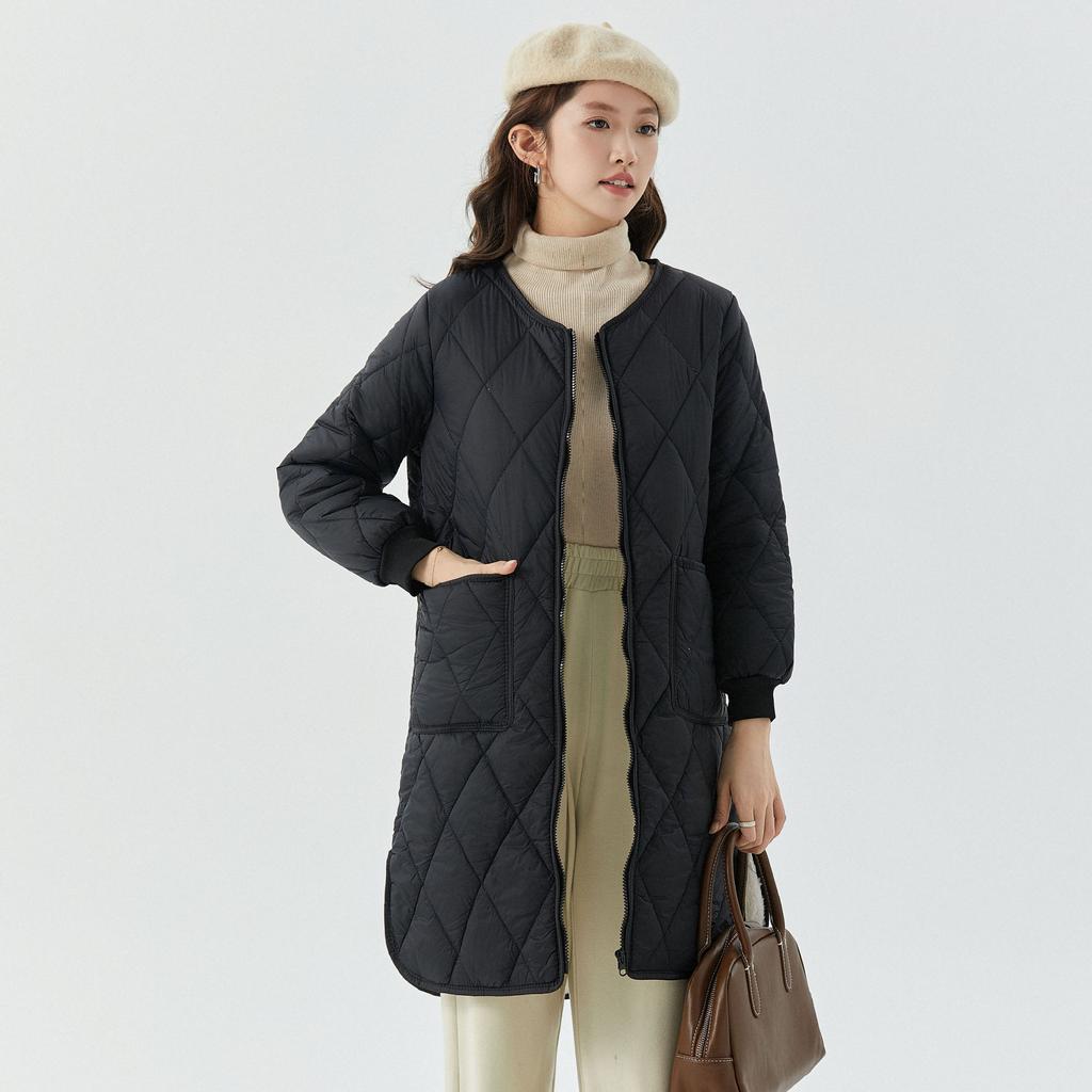 Женская утолщенная теплая хлопковая домашняя одежда с длинными рукавами из хлопка, хлопковая одежда с подкладкой из одного рукава с волосами, модная, теплая и комфортная 2401