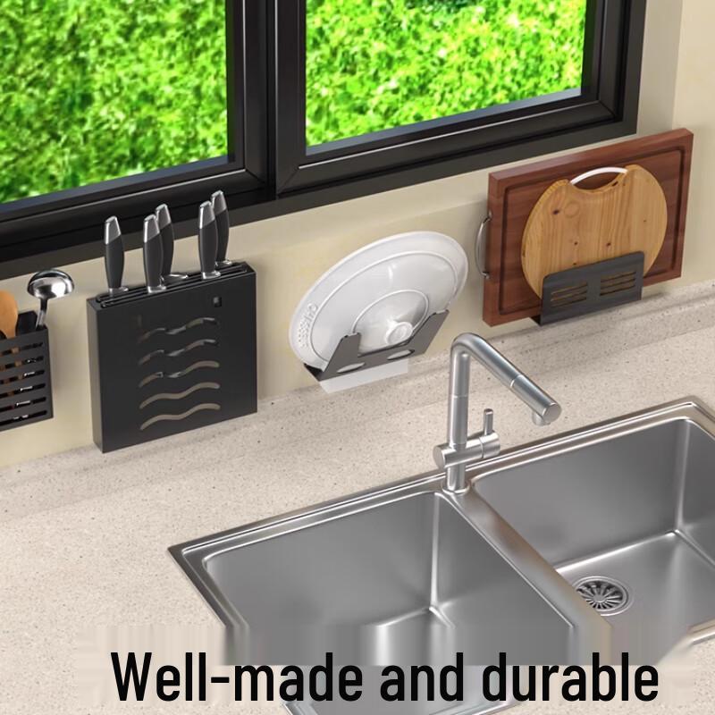 Kitchen Chopping Board and Knife Rack