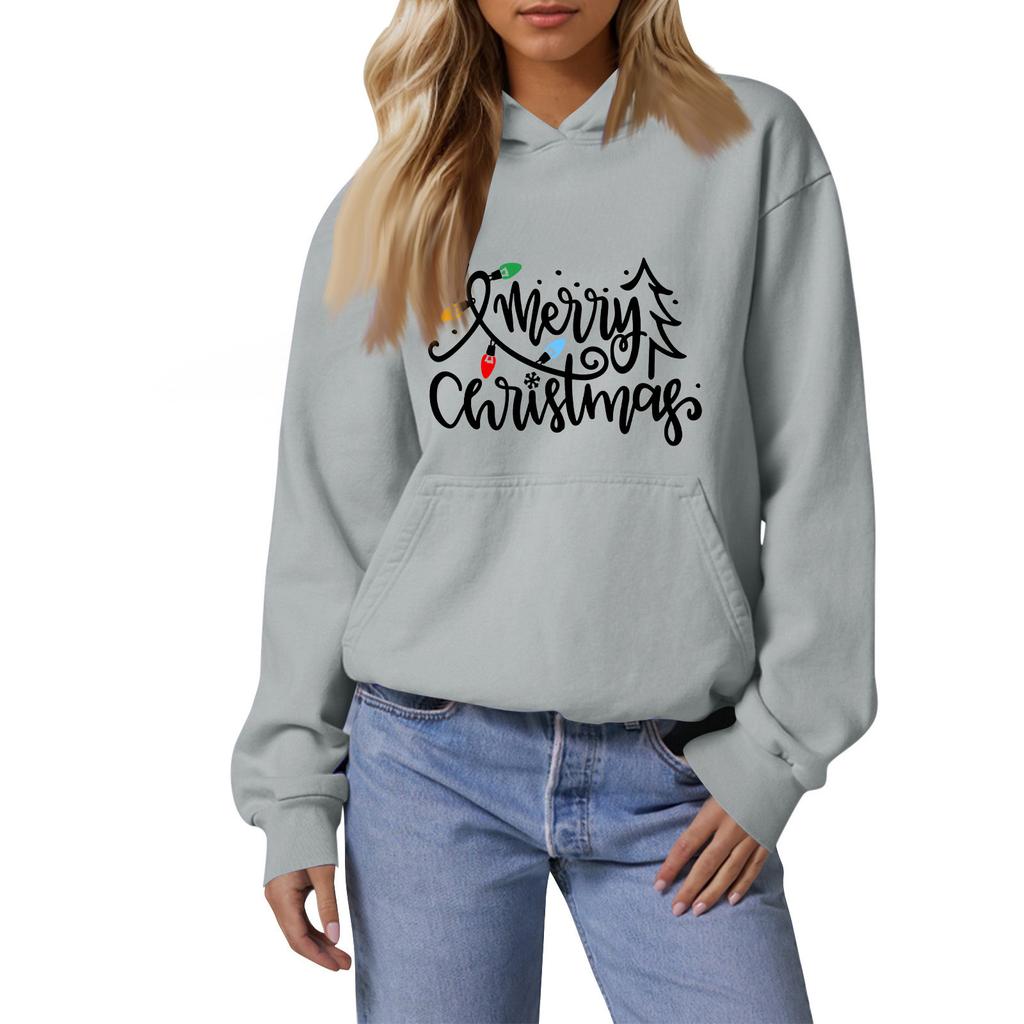 Женская мода, женский легкий пуловер с длинными рукавами и карманами, толстовка с капюшоном в стиле консервативного стиля