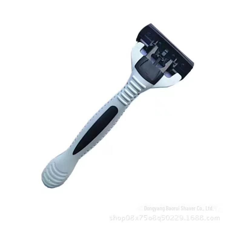 Men's Cross-border 6-Layer Manual Shaver for Smooth ShavingMakeup