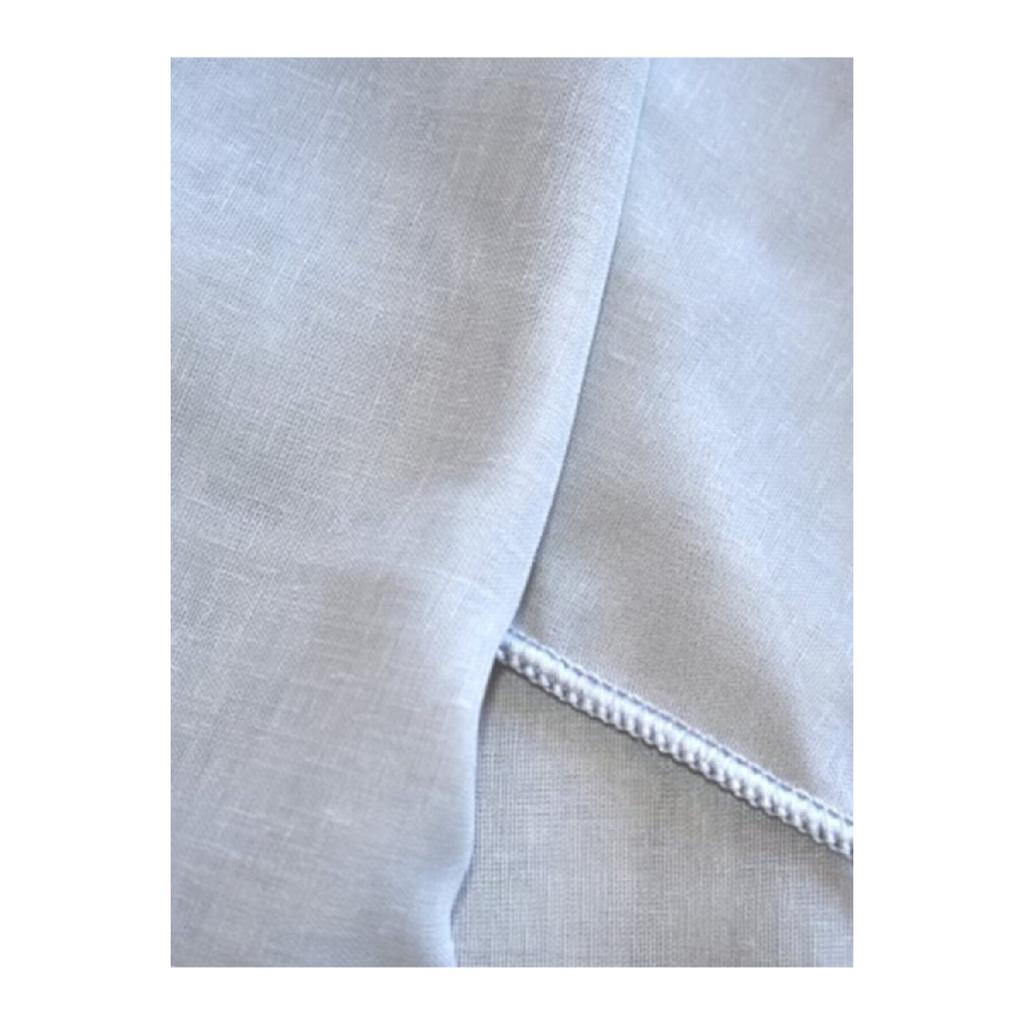 Серая тюлевая занавеска (1x2 широкий ворс)