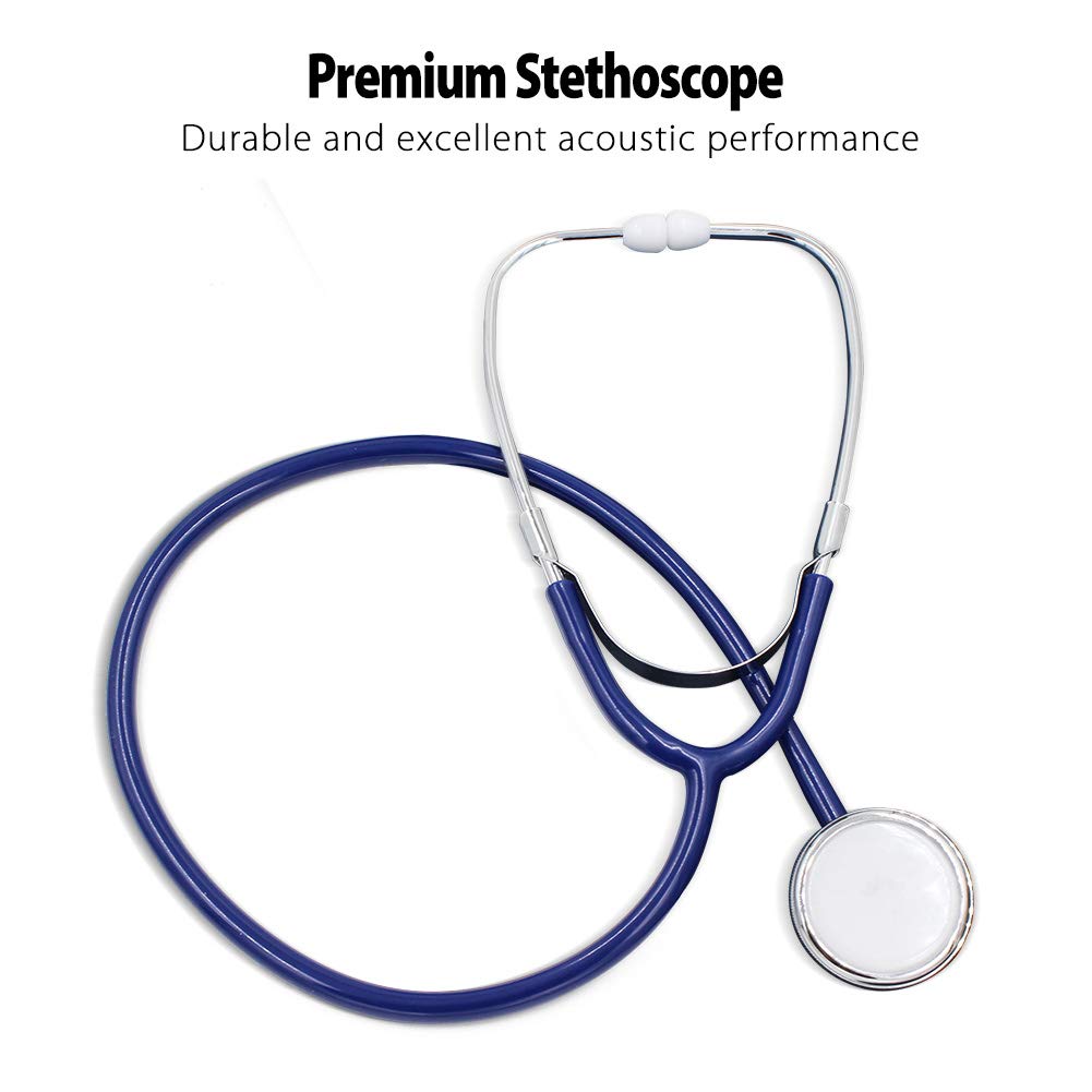 Сфигмоманометр со стетоскопом, профессиональный ручной тонометр и универсальная манжета для измерения АД для взрослых (10"-16)