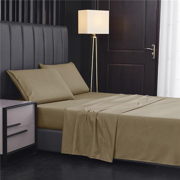 Bedding Set 4PCS /3PCS Full Set Bed Mattress Flat Sheet Mattress Cover Deep Pocket Sheet with Elastic Band