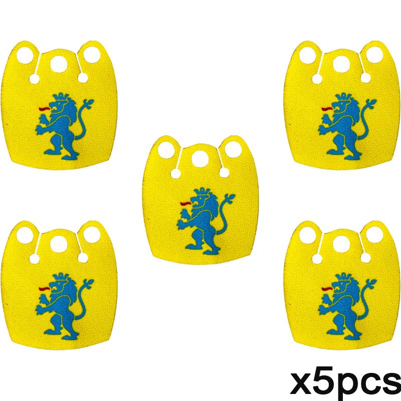 Набор строительных блоков MOC «Средневековый флаг и замок», фигурки, аксессуары, лев, орел, замок Древнего Рима, рыцарский плащ, игрушка-подарок.