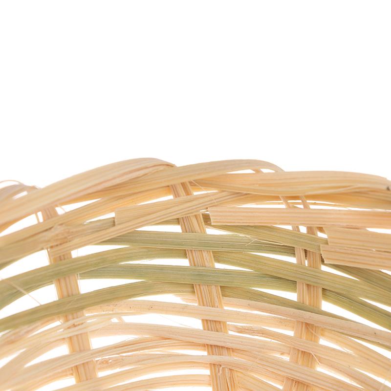 6шт ручной работы бамбуковое гнездо для разведения птиц кровать для попугая канарейка-зяблик ласточка