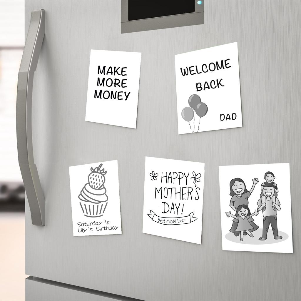 SelfAdhesive Direct Thermal Paper White Printable Sticker Paper BPAFree