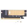 NVMe M.2 SSD Adapter Card Plug and Play M.2 NVMe SSD M Key To PCIe 3.0 X16 Card for 2230 2242 2260