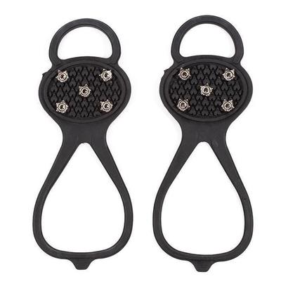 5/8 Зубьев Снежные Ледовые Кошки Нескользящие Шипы для Ходьбы Ледоступы Зимние Ледовые Шипы Ледовые Кошки для Ходьбы по Снегу