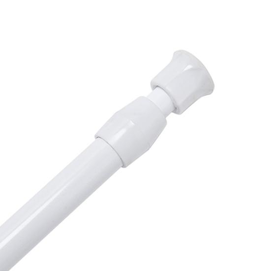 Хороший продукт, регулируемая натяжная штанга из углеродистой стали, домашняя занавеска для ванной комнаты, выдвижная вешалка для штор