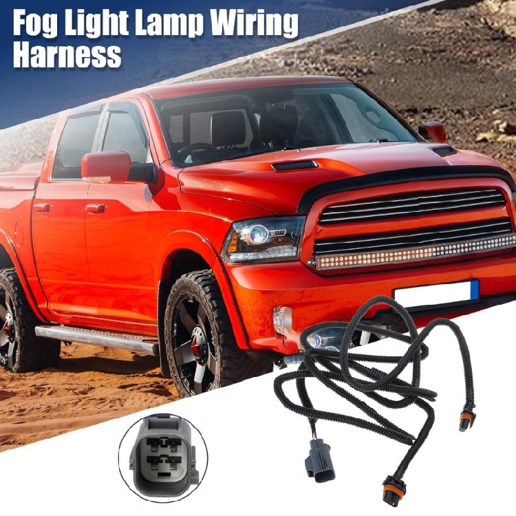 Замена жгута проводов противотуманной фары, жгут проводов противотуманной фары, автомобильные аксессуары, простая установка 68197065AA