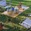 Huilingyang Yunji T120 Wood Grain Roll-up Camping Table