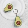 Брелок-бусина в виде шарика авокадо для снятия стресса, мини-игрушки для снятия стресса, массажер для пальцев, запястий, шеи, забавный кулон в виде фрукта, шнурок для ключей
