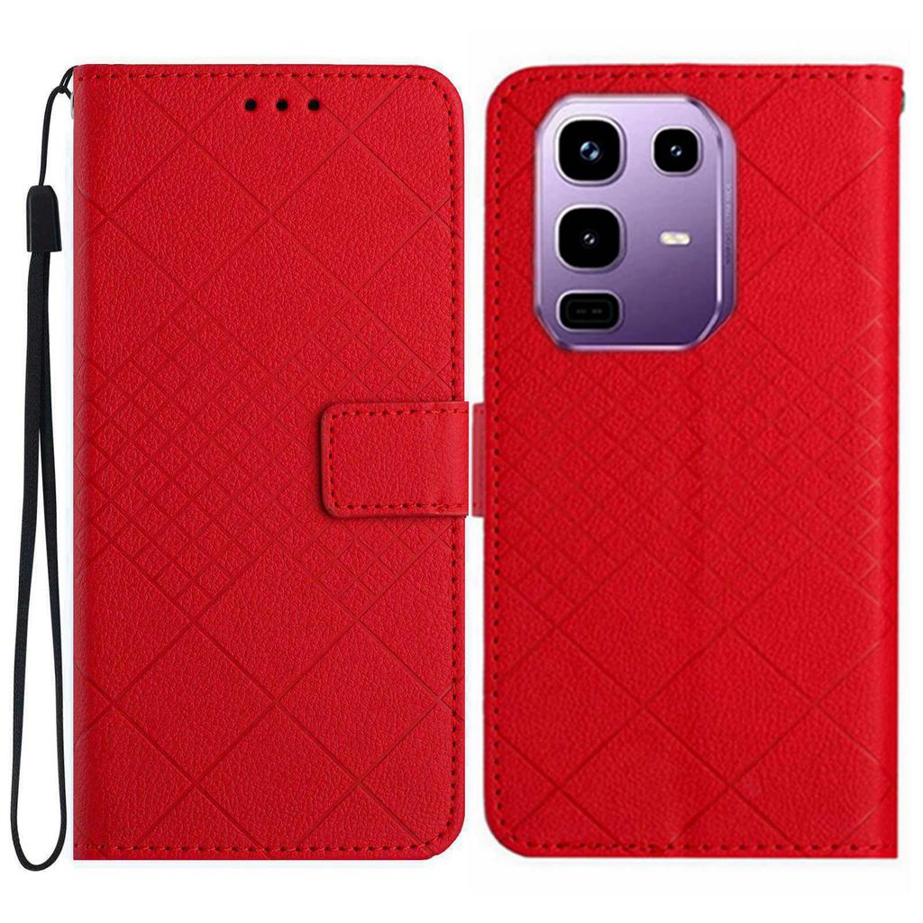 For Infinix Note 50s 5G Case Wallet Imprint PU Leather Flip Folio Phone Cover