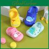 Kids Hole Shoes Pvc Breathable Waterproof Sandals With Nonslip Sole For Summer Wear
