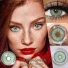 FUNSACHY 1 Pair New Color Contact Lenses for Eyes Beautiful Pupil Fashion Gray Brown Soft Lenses Yearly Cosmetics Korean Lens