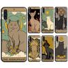 Мягкий силиконовый чехол с изображением кошек Таро Колдовство для Samsung A52S A12 A22 A32 A42 A52 A72 A31 A51 A71 A50 A70 A20e A21S