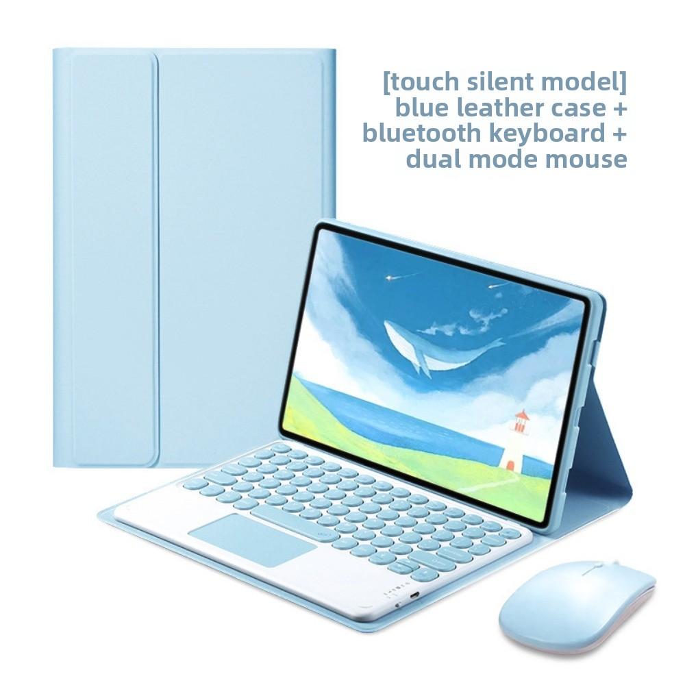 Чехол-клавиатура с магнитной Bluetooth-клавиатурой, кожаный чехол для iPad 9-го поколения, Air 6 Pro 11 с гнездом для карандаша, защитный чехол 10-го поколения