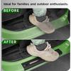 Door Sill Guard Protector for Ford Bronco 2026 2025- Accessories 4 Door, Door Edge Guards with 1966 Pattern Paying Tribute 60th