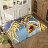 Saint Seiya Floor Mat Soft Thickened Absorbent Non-Slip Bedroom Living Room Door Mat Home Decor Flannel Rugs
