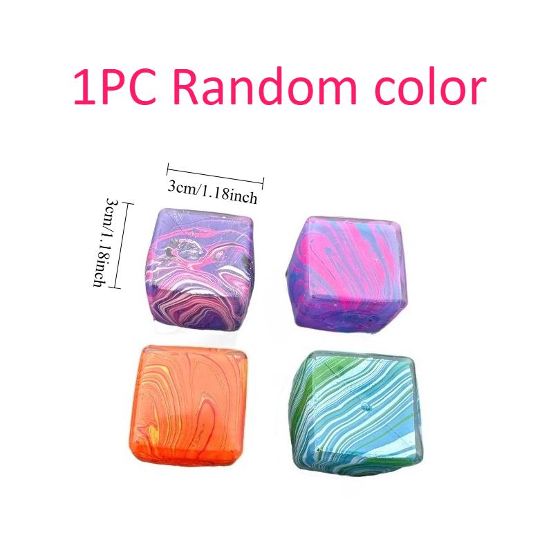 Squishy Flow Pattern Cube Kneading Squeeze Toy Stress Relieving Kneading Venting Toy Slow Rebound Decompression Gift For Adult