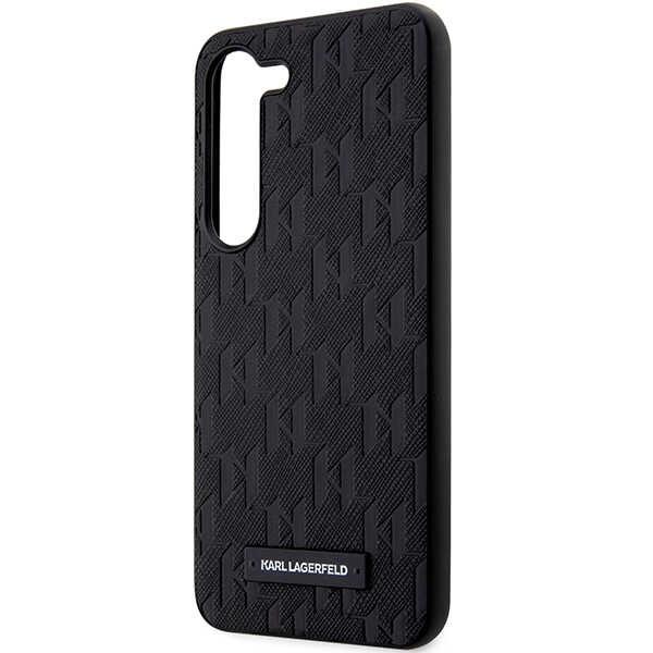 Karl Lagerfeld Klhcs24Ssaklhpk S24 S921 Hardcase Czarny/Black Saffiano Mono Metal Logo