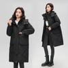 Women Winter Parka Hooded Jackets Thicken Warm Cotton-padded Puffer Coats Casual Long Parkas Clothes Loose Outerwear