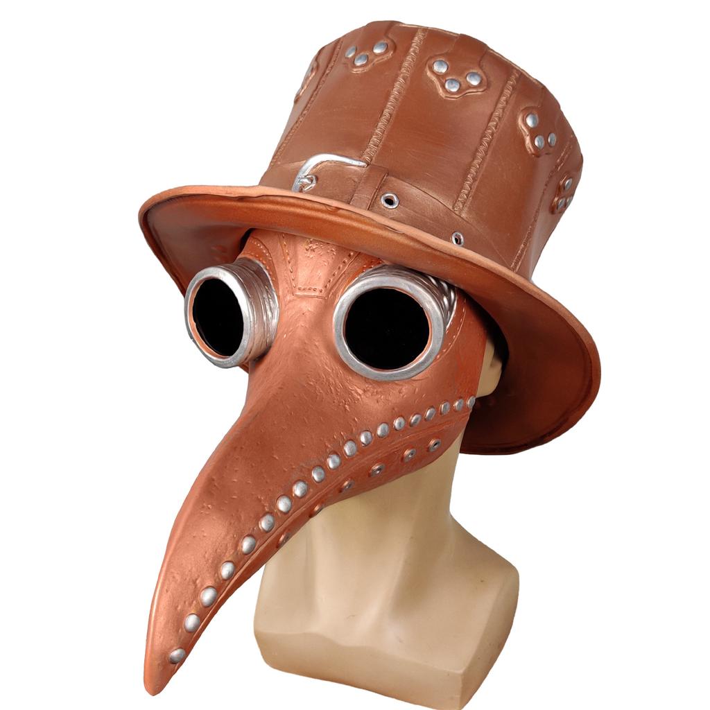Plague Doctor Beak Mask Halloween Steampunk Mask Crow Beak Bird Beak Mask punk