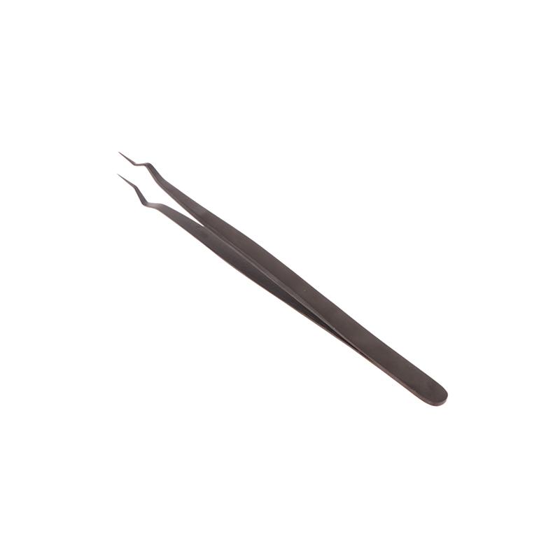 Разработанный прецизионный изоляционный пинцет для наращивания ресниц Стратегический угол открытия челюстей Разделитель пинцетов для наращивания ресниц