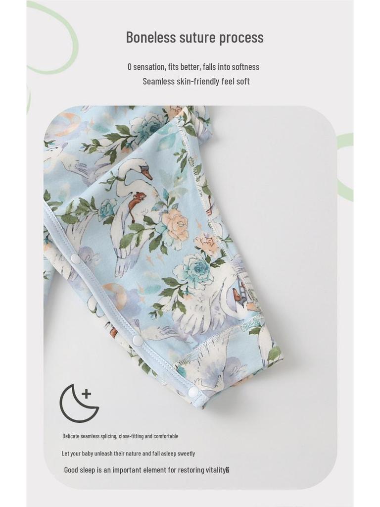 Унисекс детский ромпер из шерсти и шелка: Теплый, утепленный осенне-зимний комбинезон для ползания для новорожденных