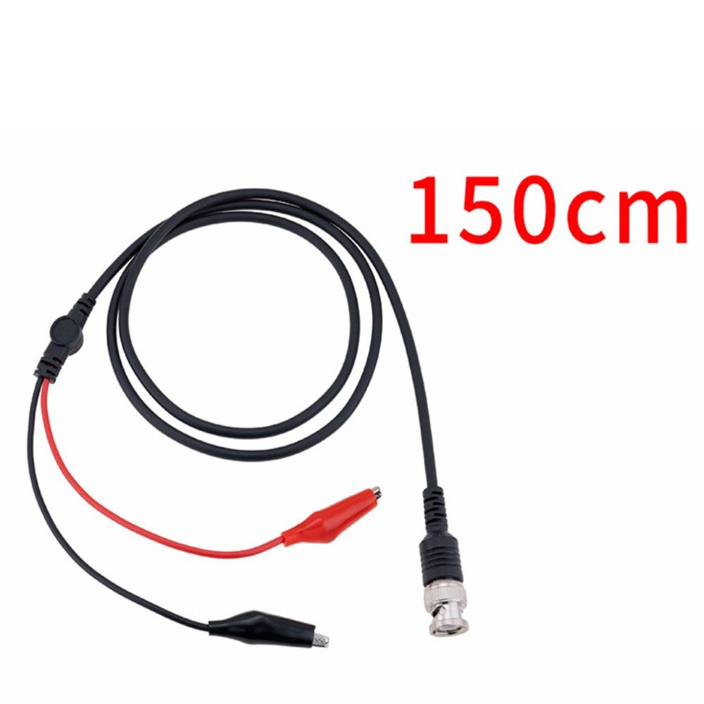 54cm/70cm/110cm/150cm Multiple Size Options BNC Q9 To Dual Alligator Clip  Electrical Work