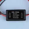 Gs-100A Контроллер стробоскопа стоп-сигналов Светодиодный контроллер заднего фонаря Блок управления с быстрой медленной вспышкой Предупреждающий контроллер безопасности для автомобиля