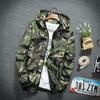 Ветровка, мужские куртки, повседневная весенняя камуфляжная куртка с капюшоном, мужская уличная одежда, спортивная одежда в стиле хип-хоп, камуфляжная армейская куртка, одежда
