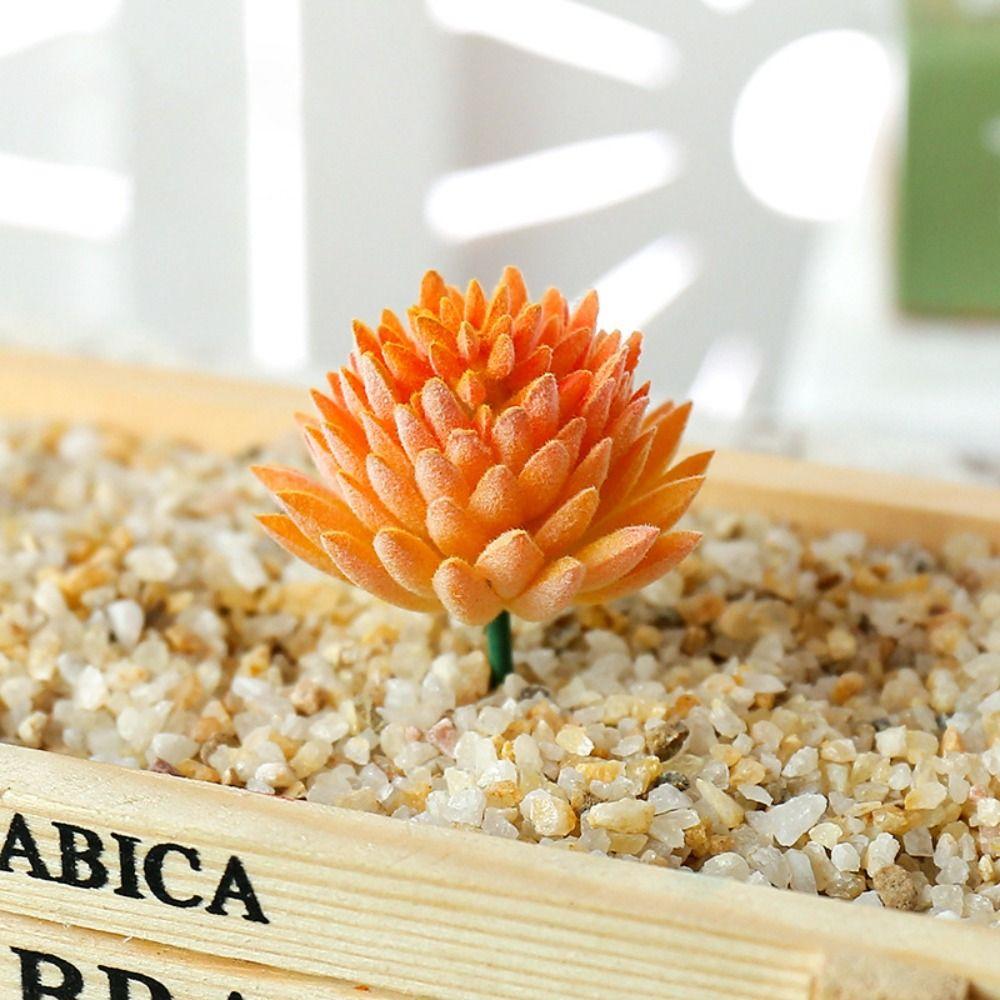 2 шт. Сделай сам Искусственные Суккуленты Мини Имитация Цветочных Растений Сад