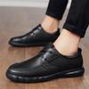 Мужские туфли из натуральной кожи на шнуровке, деловые, роскошные, модные, повседневные, формальные, мужские мокасины, итальянские, черные, мужские туфли для вождения, кроссовки