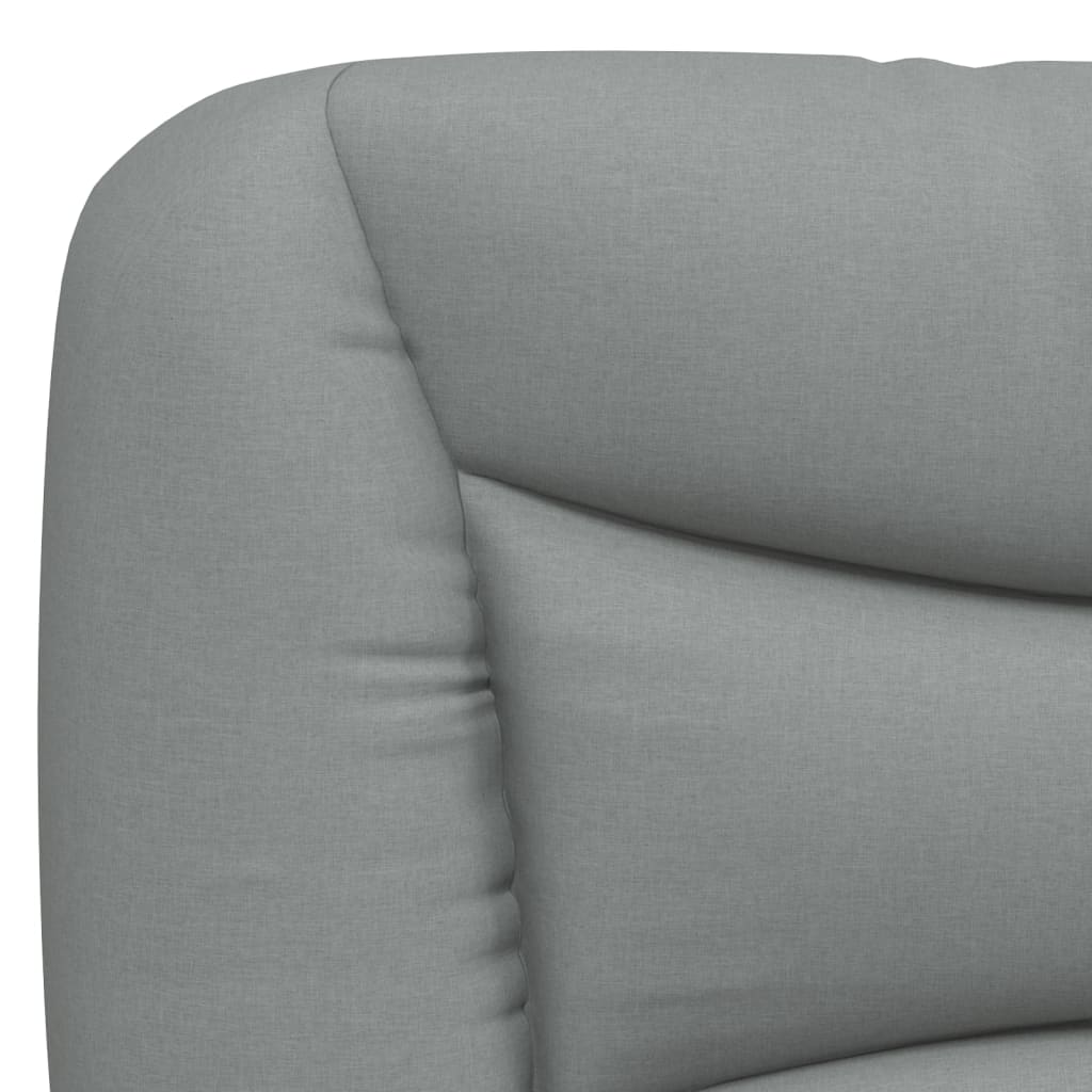 Headboard Cushion Hvar Light Gray 152 cm Fabric