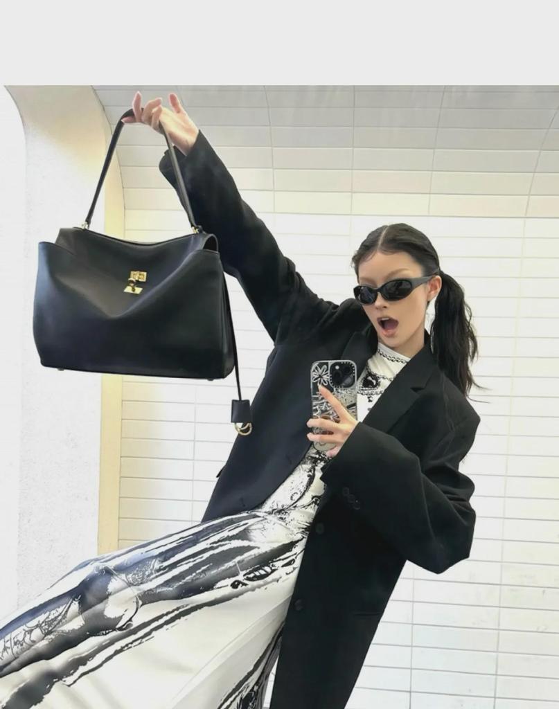 Сумка Rodeo из натуральной кожи 2025 года — высококачественная сумка с замком на плечо и подмышку для повседневного ношения или поездок на работу, вдохновленная дизайном Kelly Design