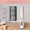 С LED машинкой для стрижки кошек Smart Display Триммер для лап питомца Беспроводной триммер для лап питомца Кошка Собака