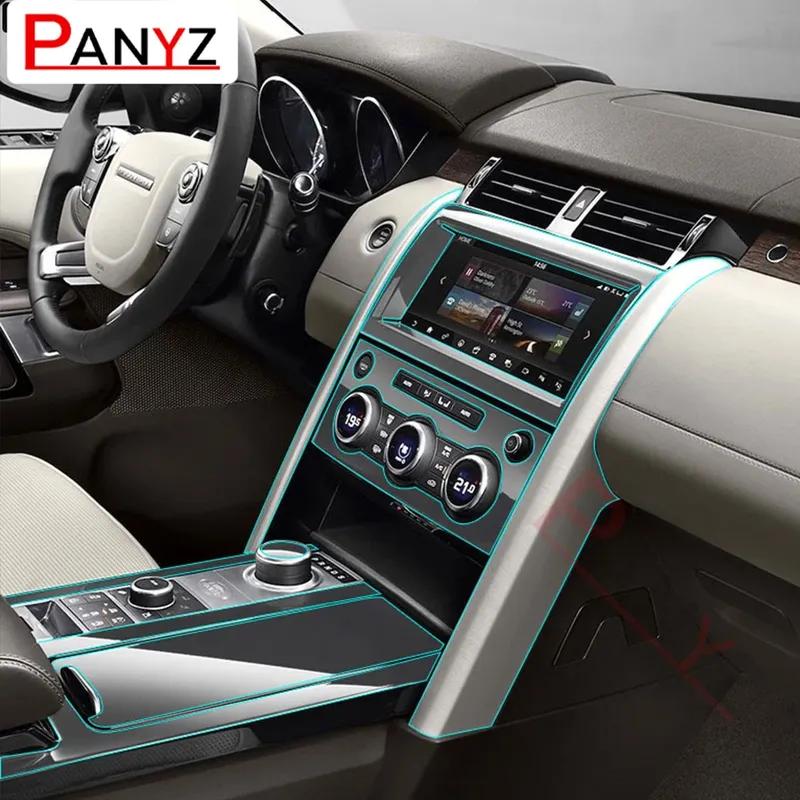 Car Interior Central Console Gear Dashboard Panel Navigation Screen Protective Film for Land Rover Discovery 5 L462 2017-