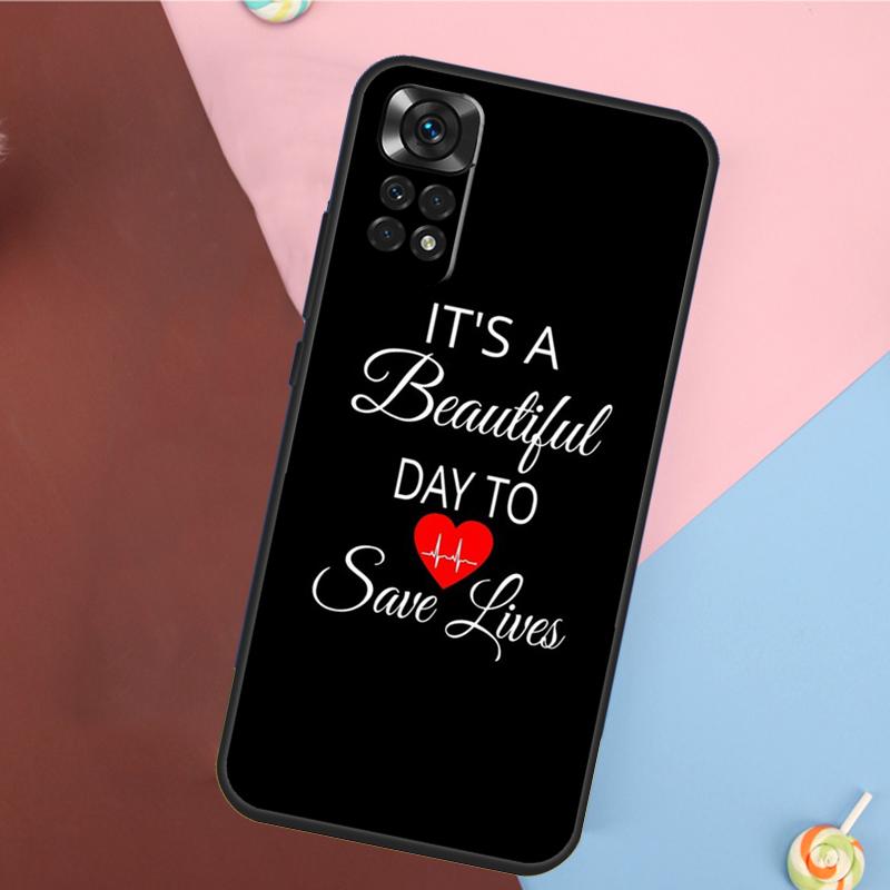 Чехол-цитаты 'Я медсестра' для Xiaomi Redmi Note 13 Pro 14 12 11 9 10 9S 10S 11S 12S Redmi 10C 12C 13C 14C