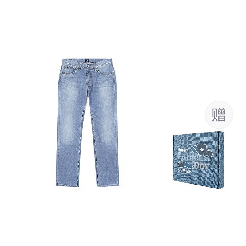 Lee SS25 Jeans Men's Light Blue LMB1007263HN00FA08126
