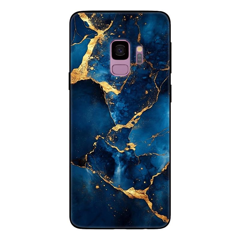 Чехол для Samsung Galaxy S9 Plus SM-G965F G965 S9Plus Мраморный Рисунок Мягкий Матовый Силиконовый Задний Чехол для Samsung S9 S9+ Полный Чехол