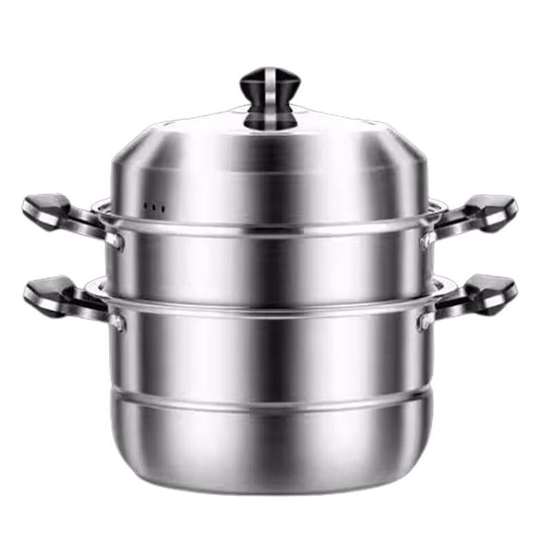 Yunshuang 304 Stainless Steel 3-Layer Steamer Pot