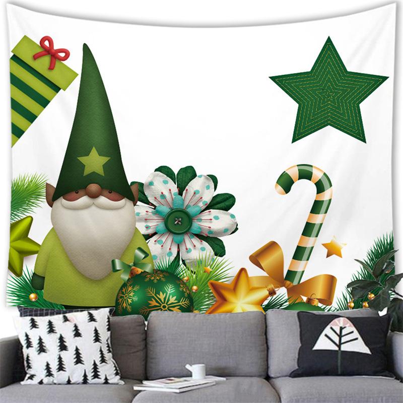 С Рождеством мультфильм снеговик трансграничная поставка гобелен настенное одеяло