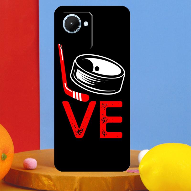 Чехол для Realme 15 Pro 13 12 11 10 14 Pro Plus C65 C67 C63 C61 C55 C51 C53 C35 C75 GT6 GT7 с изображением Хоккея