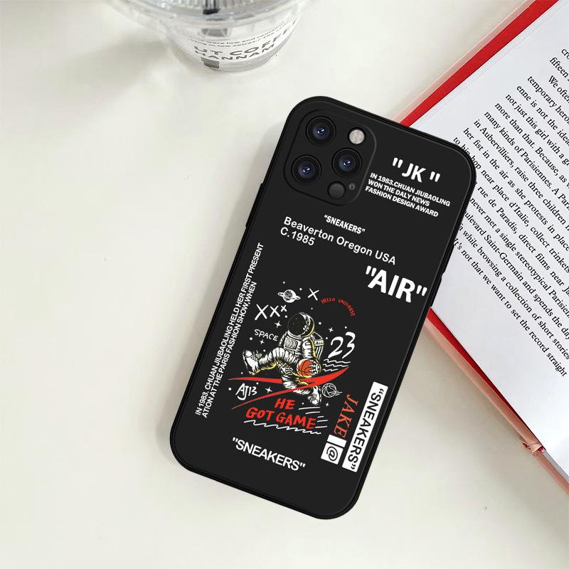 Fashion Soft Lovely Phone For Iphone 7 11 8 X Plus 13 XS 6s Pro 14 6 Mini XR Max 12 TPU Soft Straight Silicone Silicon Case Cover