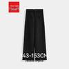 IEF 2025 Winter Petite Korean Commuter Wool Straight-Leg Trousers